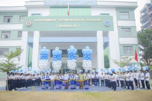Government College of Technology (Mandalay) school opening ceremony